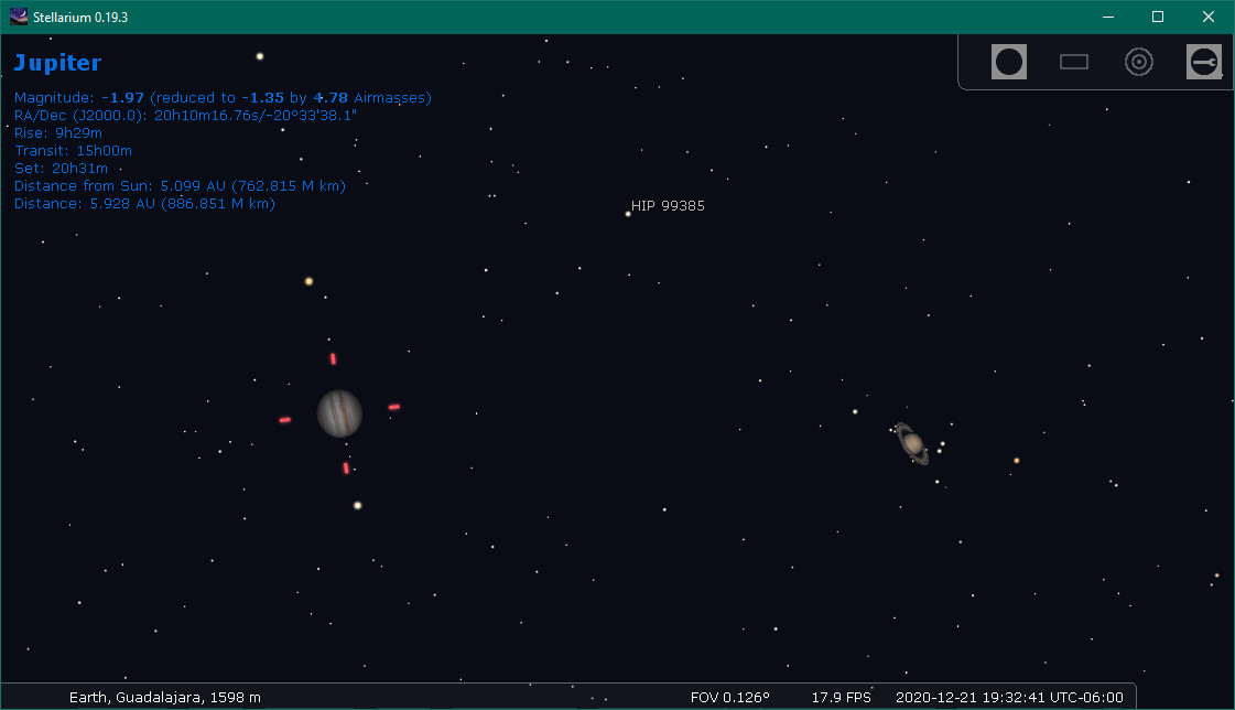 Stellarium on PC